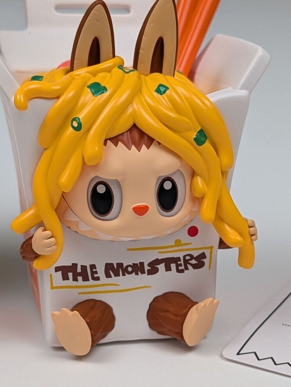 Pop Mart Labubu The Monsters Wacky Mart Chow Mein Blind Box Figure Art Toy